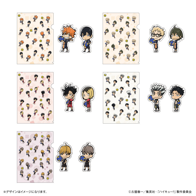 【予約商品】クリアファイル&ステッカーセット 宮侑・宮治