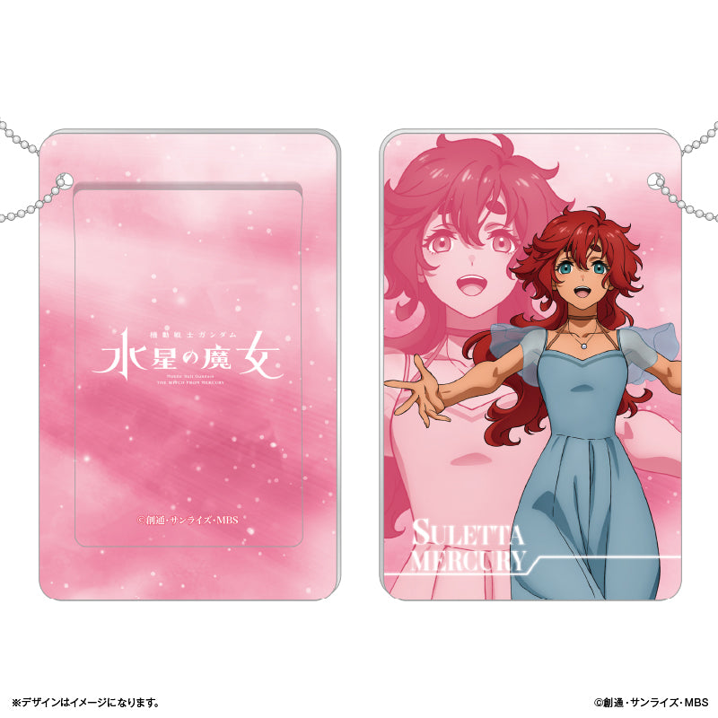 【予約商品】スライドカードケース 機動戦士ガンダム 水星の魔女 スレッタ・マーキュリー ドレスVer.