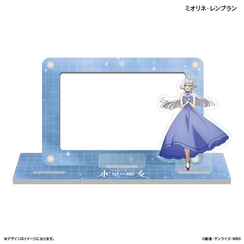 【予約商品】アクスタ付きカードスタンド 機動戦士ガンダム 水星の魔女 ミオリネ・レンブラン ドレスVer.