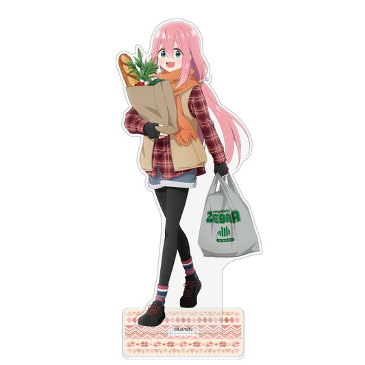【予約商品】4034-2580 描き下ろし 各務原なでしこ アクリルスタンド（大） ゼブラでお買い物Ver.