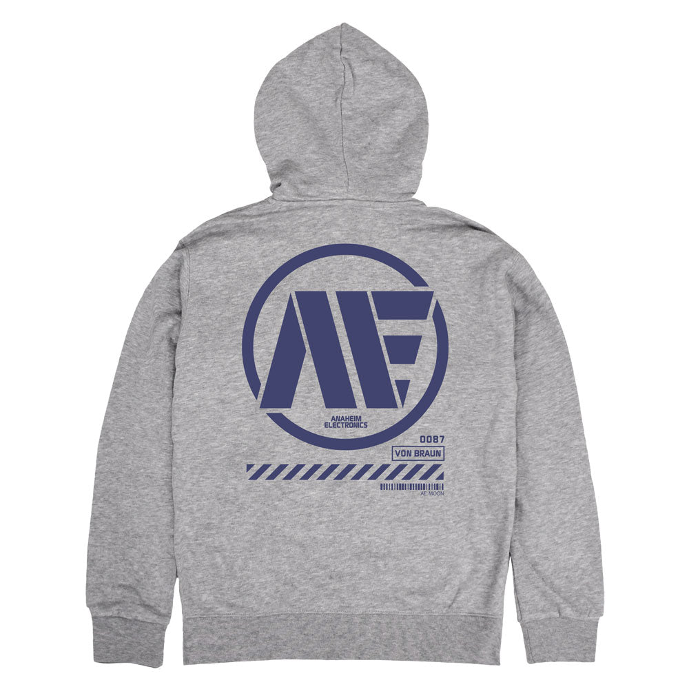 【予約商品】0205-0094 アナハイム・エレクトロニクス社 ジップパーカー/MIX GRAY-L