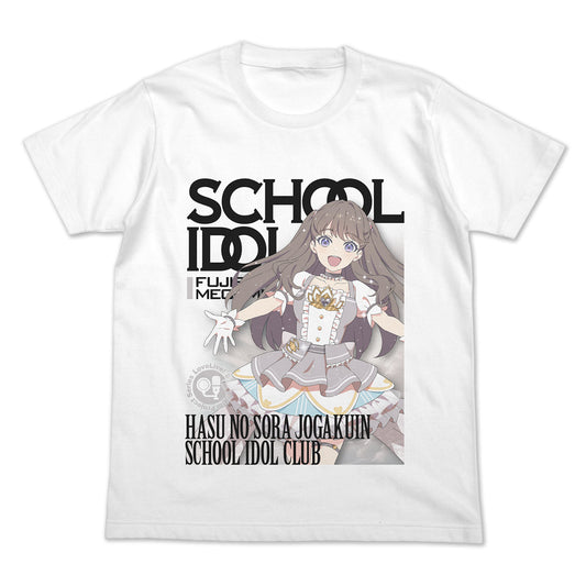 【予約商品】0365-0211 藤島 慈 フルカラーTシャツ オフィシャルカードゲームVer./WHITE-M