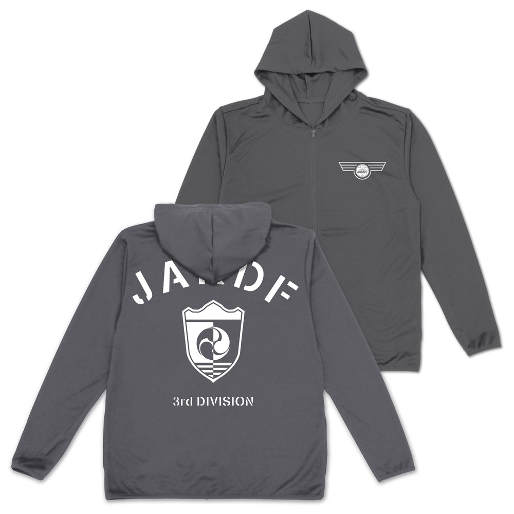 【予約商品】3535-0212 第３部隊 薄手ドライパーカー/GRAY-M