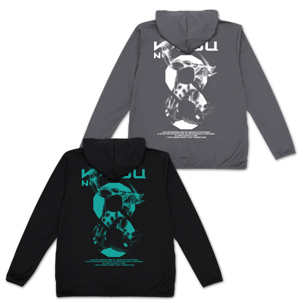 【予約商品】3535-0213 怪獣８号 薄手ドライパーカー/BLACK-L