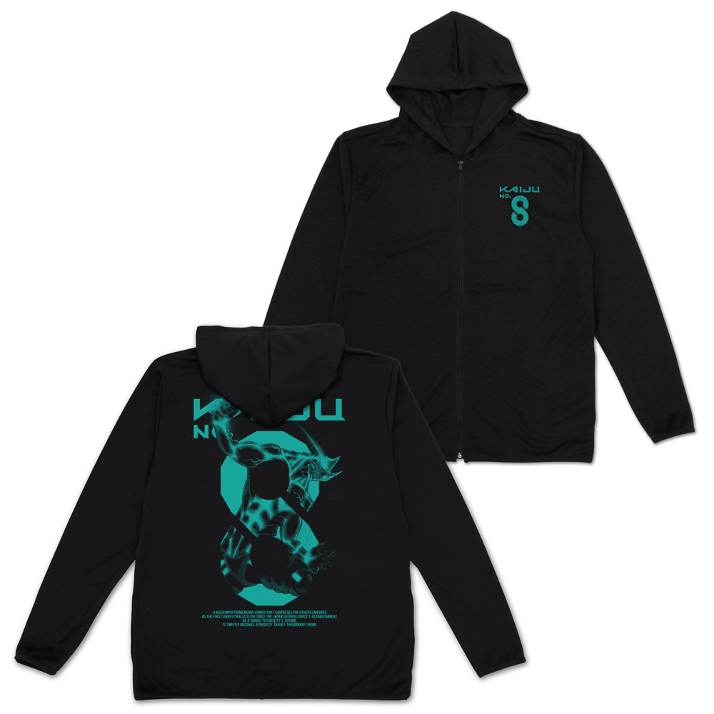 【予約商品】3535-0213 怪獣８号 薄手ドライパーカー/BLACK-L