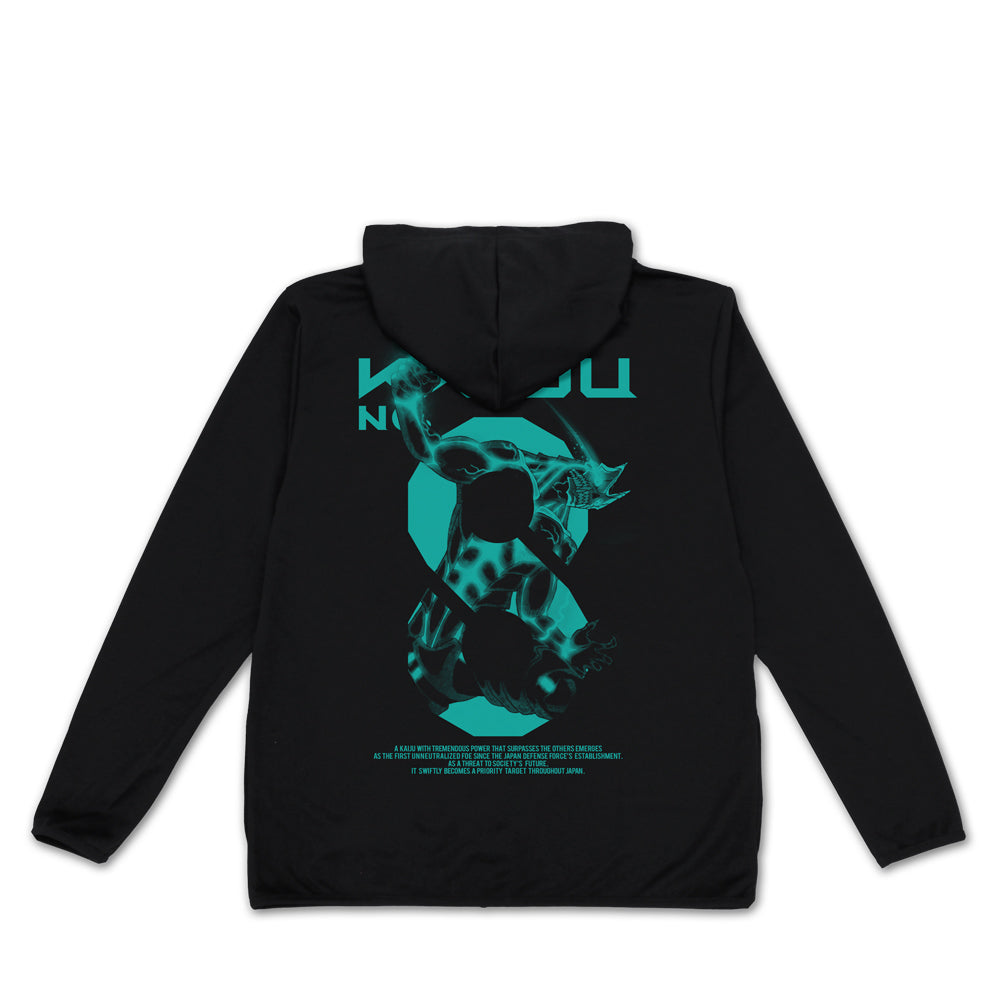 【予約商品】3535-0213 怪獣８号 薄手ドライパーカー/BLACK-XL