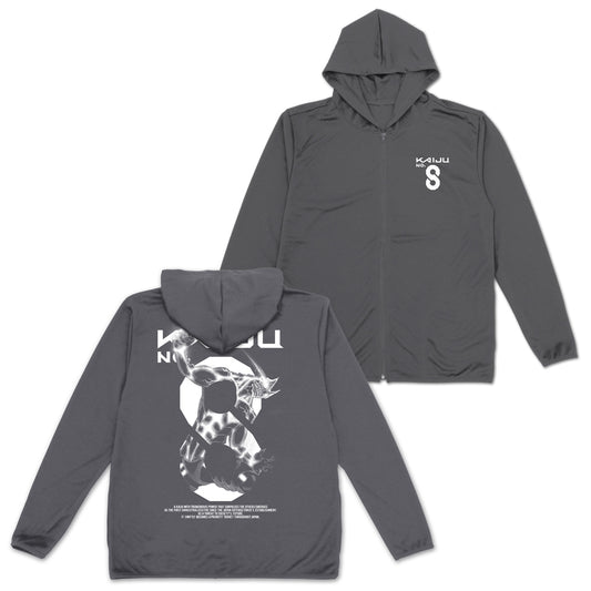 【予約商品】3535-0213 怪獣８号 薄手ドライパーカー/GRAY-XXL