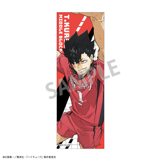 【予約商品】ハイキュー!!　ロングスクエア缶バッジ_黒尾 鉄朗