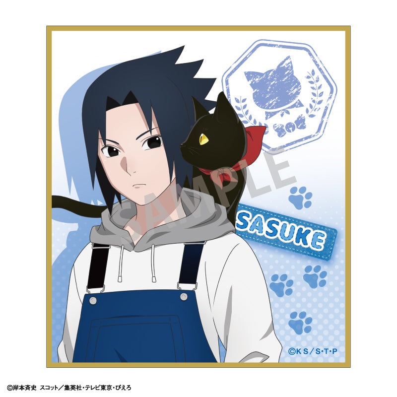 【予約商品】NARUTO-ナルト- 疾風伝　トレーディングミニ色紙＿少年期×アニマル