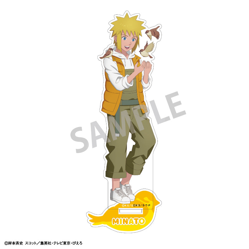 【予約商品】NARUTO-ナルト- 疾風伝　アクリルスタンド＿波風ミナト／少年期×アニマル