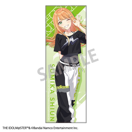 【予約商品】学園アイドルマスター　ロングスクエア缶バッジ＿紫雲清夏