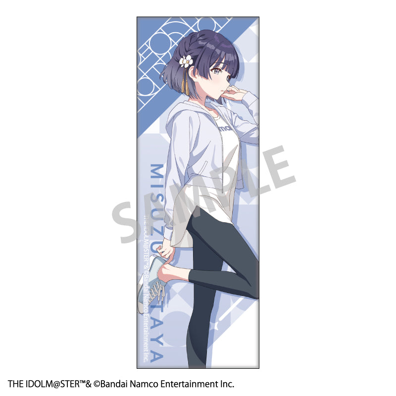 【予約商品】学園アイドルマスター　ロングスクエア缶バッジ＿秦谷美鈴