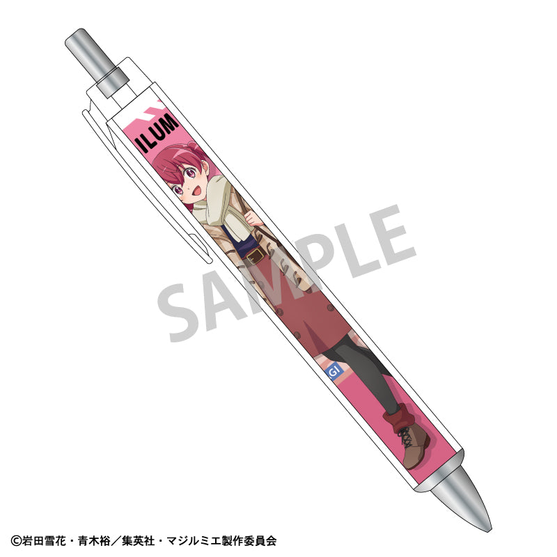 【予約商品】株式会社マジルミエ　太軸ボールペン＿桜木 カナ／冬のおでかけ