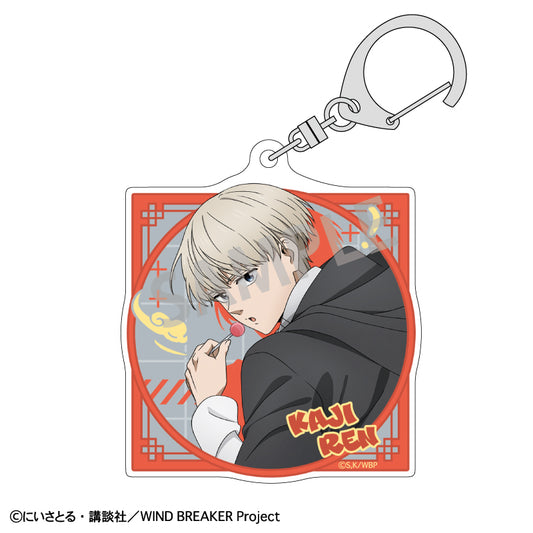【予約商品】WIND BREAKER アクリルキーホルダー＿梶 蓮／チャイナアクション
