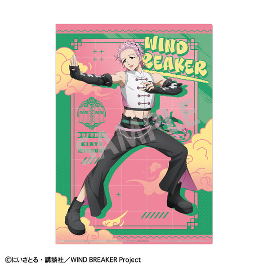 【予約商品】WIND BREAKER A4シングルクリアファイル＿桐生三輝／チャイナアクション