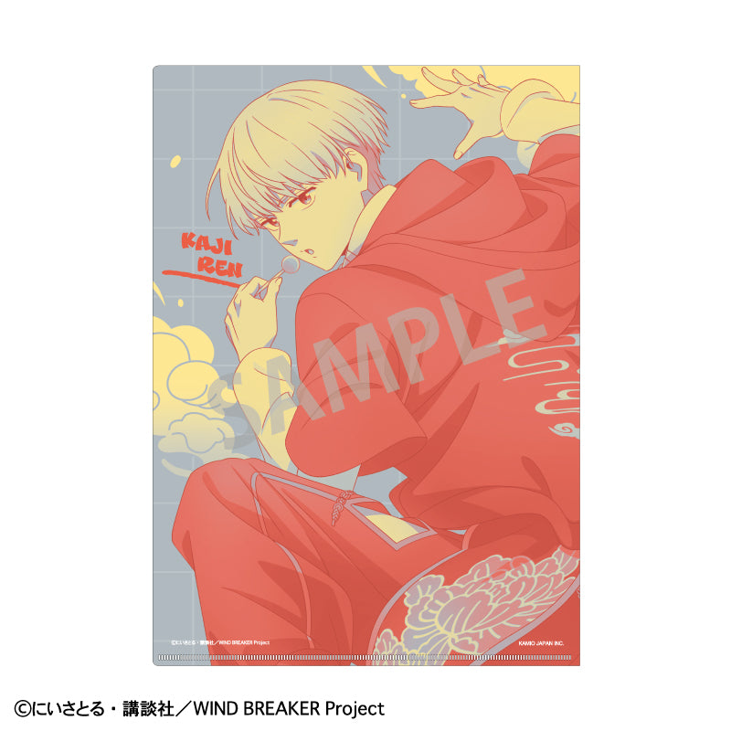 【予約商品】WIND BREAKER A4シングルクリアファイル＿梶 蓮／チャイナアクション