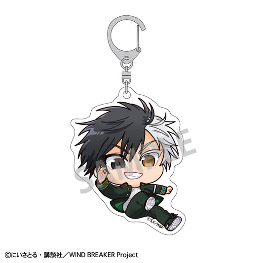 【予約商品】WIND BREAKER アクリルキーホルダー＿桜 遥／おっこち