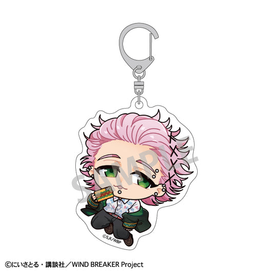【予約商品】WIND BREAKER アクリルキーホルダー＿桐生三輝／おっこち