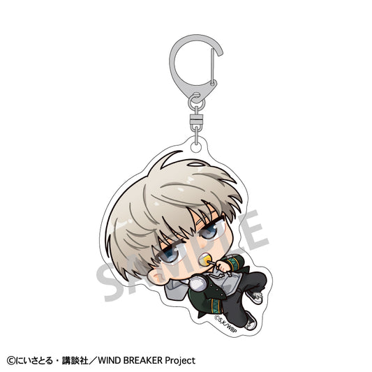 【予約商品】WIND BREAKER アクリルキーホルダー＿梶 蓮／おっこち