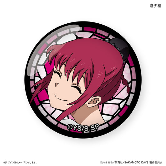 【予約商品】ステンドグラス風ガラスマグネット　SAKAMOTO DAYS　陸少糖