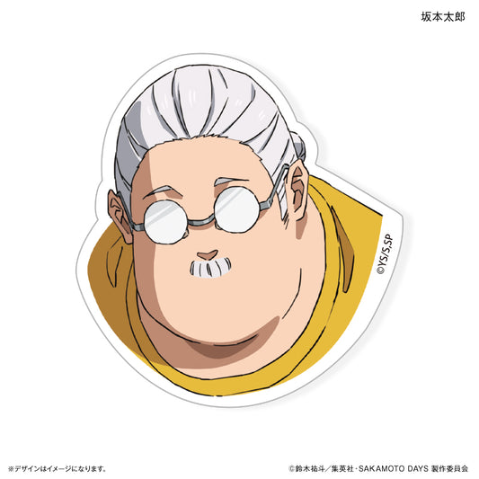 【予約商品】キャラ面ステッカー　SAKAMOTO DAYS　坂本太郎
