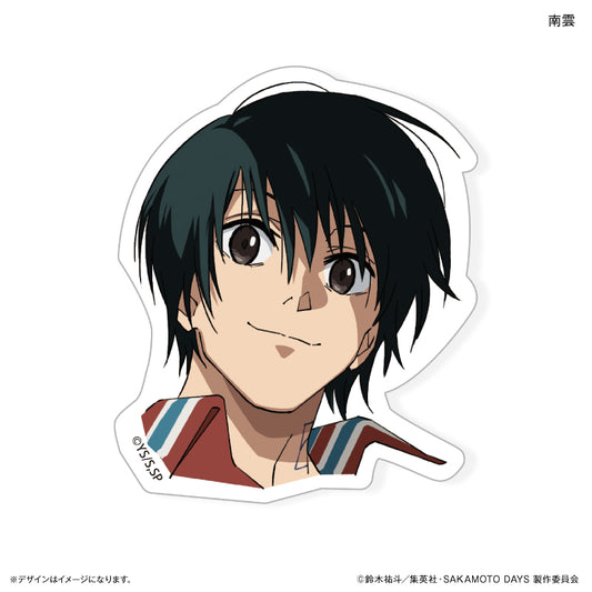 【予約商品】キャラ面ステッカー　SAKAMOTO DAYS　南雲