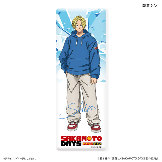 【予約商品】ロング缶バッジ　SAKAMOTO DAYS　朝倉シン