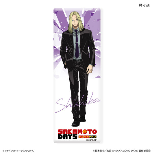 【予約商品】ロング缶バッジ　SAKAMOTO DAYS　神々廻