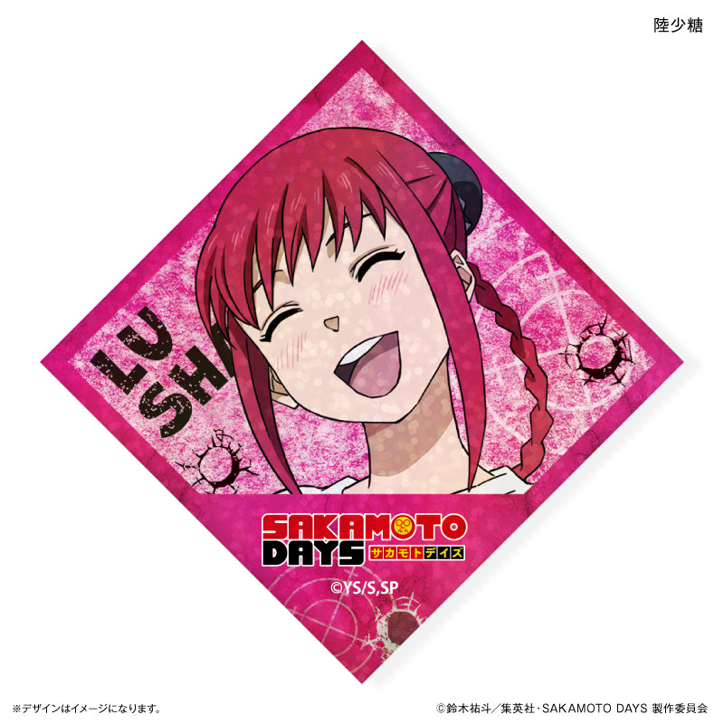 【予約商品】キラキラタイル風ステッカー　SAKAMOTO DAYS　陸少糖