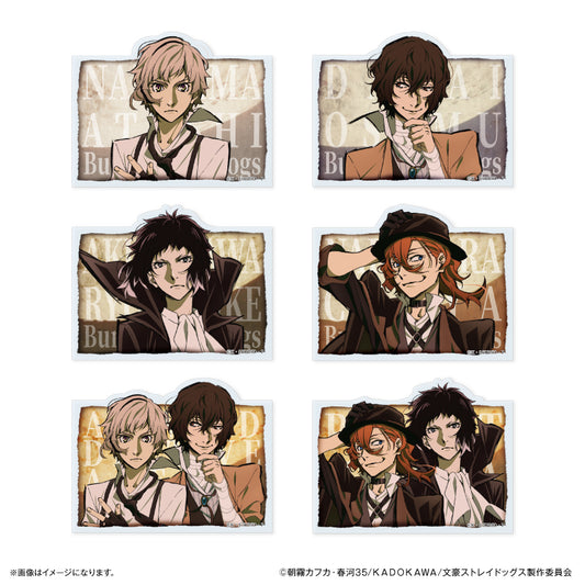 【予約商品】文豪ストレイドッグス トレーディングネームバッジ DEAD APPLE ver. 【全6種】（単品）