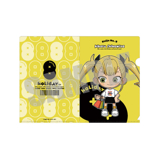 【予約商品】TVアニメ「怪獣8号」　A5クリアファイル　四ノ宮キコル　Holiday ver.