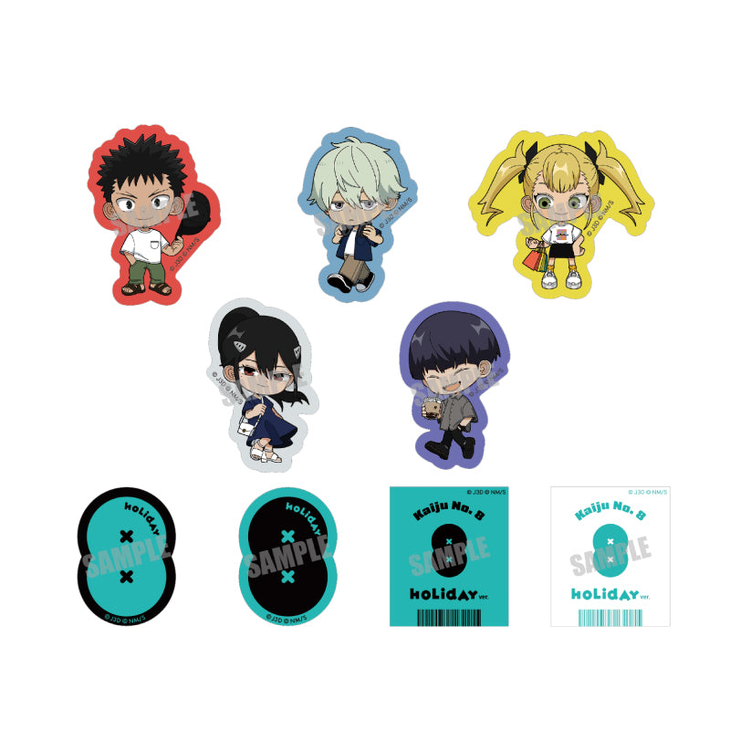 【予約商品】TVアニメ「怪獣8号」　フレークシール　Holiday ver.