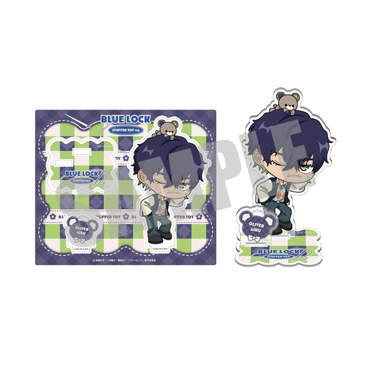 【予約商品】ブルーロック　アクリルスタンド　オリヴァ・愛空　STUFFED TOY ver.