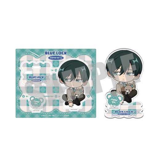 【予約商品】ブルーロック　アクリルスタンド　糸師 凛　STUFFED TOY ver.