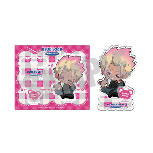 【予約商品】ブルーロック　アクリルスタンド　士道 龍聖　STUFFED TOY ver.