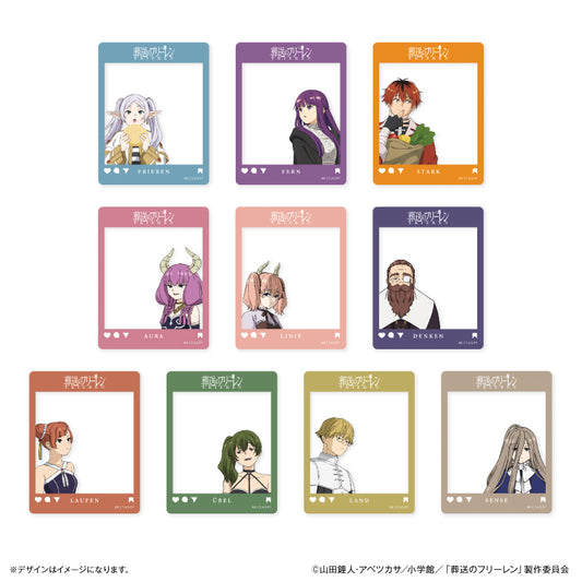 【予約商品】トレーディングアクリルカード　【全10種】（BOX）　葬送のフリーレン
