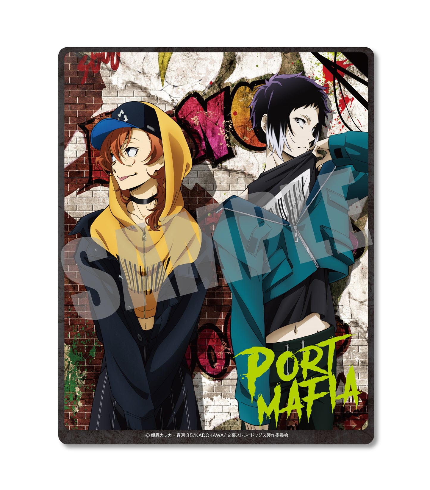 【予約商品】文豪ストレイドッグス　マウスパッド　ポートマフィアver.